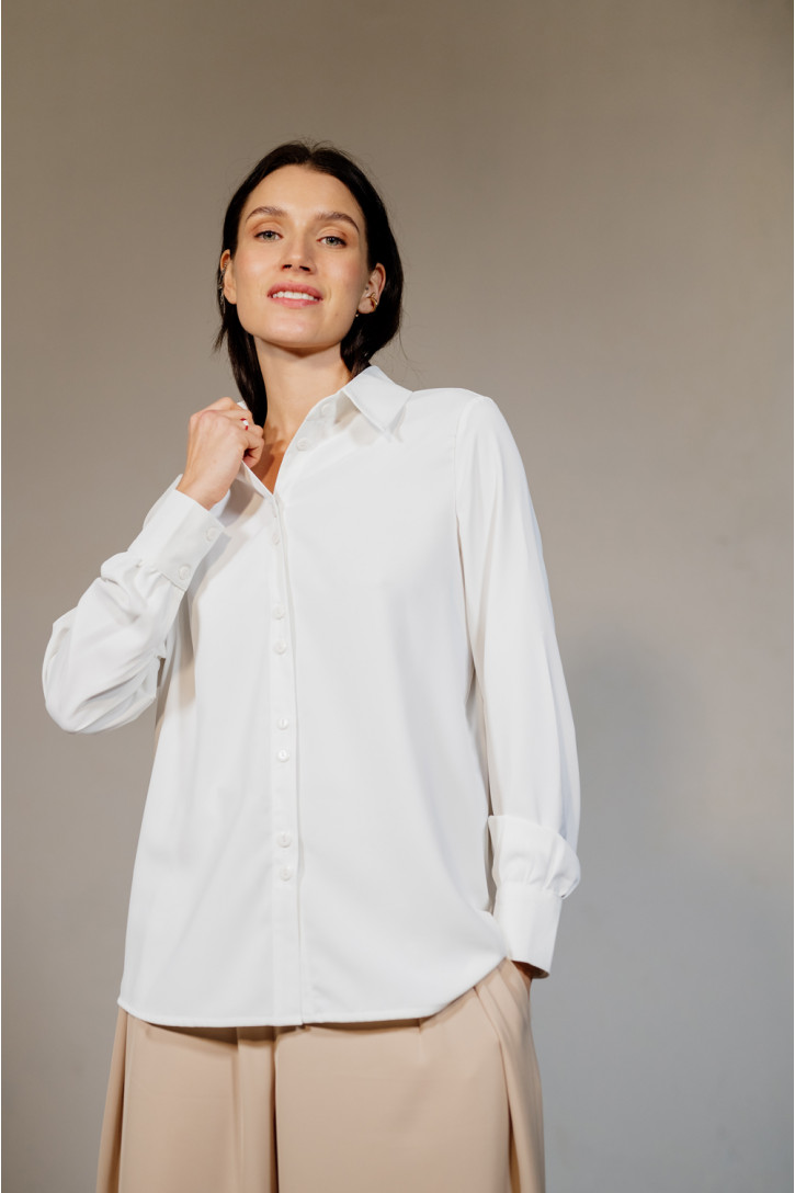 Блуза 6403 Молочный