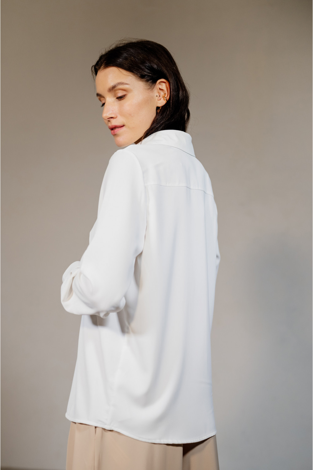 Блуза 6403 Молочный