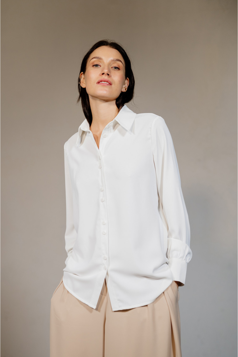 Блуза 6403 Молочный