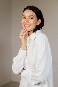 Блуза 6403 Молочный