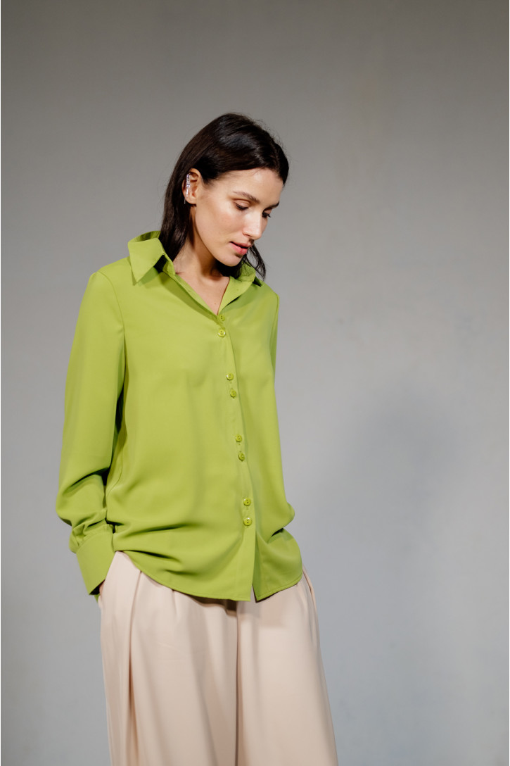 Блуза 6403 Оливковый