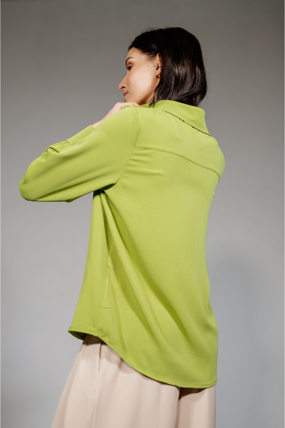 Блуза 6403 Оливковый