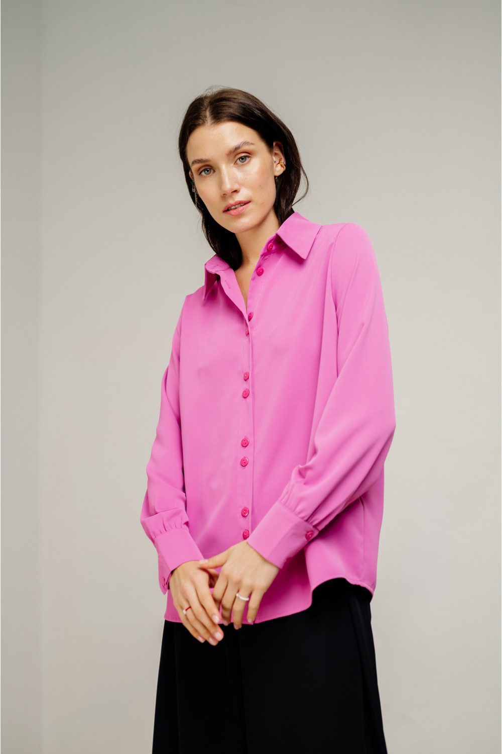 Блуза 6403 Розовый