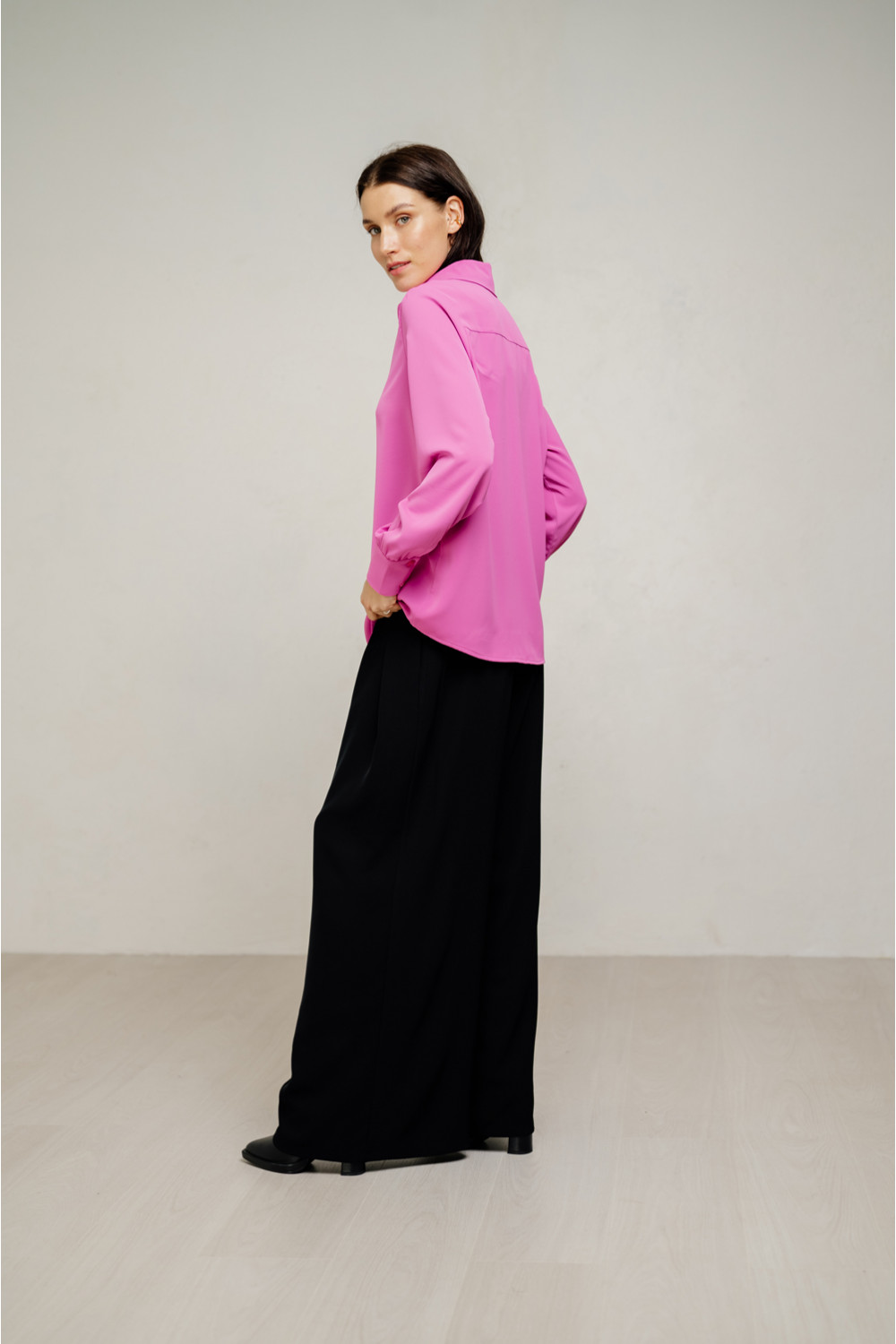 Блуза 6403 Розовый