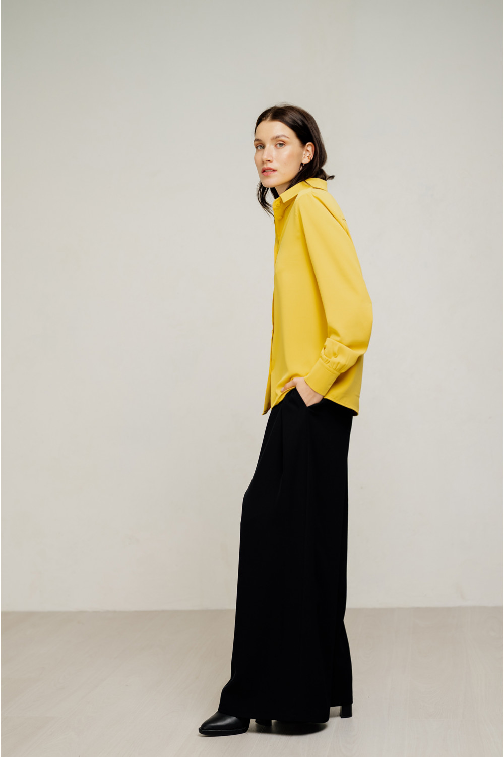 Блуза 6403 Горчица