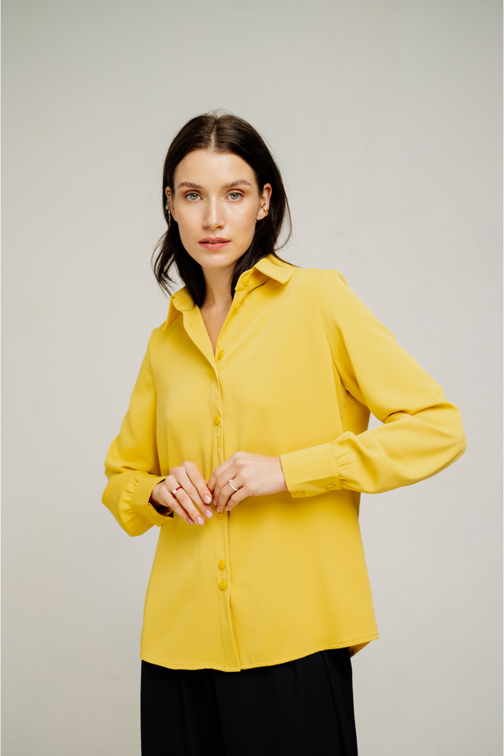 Блуза 6403 Горчица