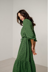 Платье 6409 Зеленый