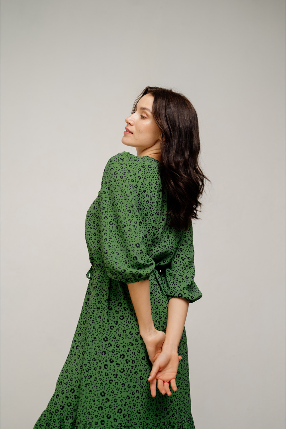 Платье 6409 Зеленый