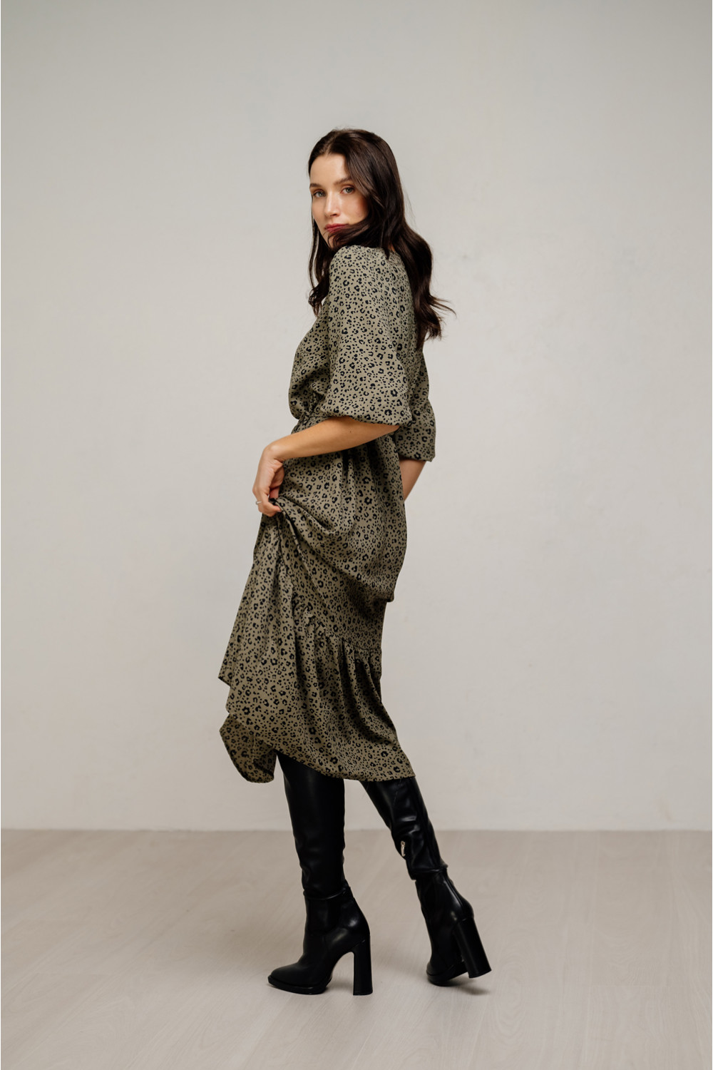 Платье 6409 Хаки