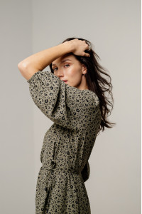 Платье 6409 Хаки