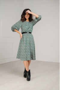 Платье 6020 Зеленый