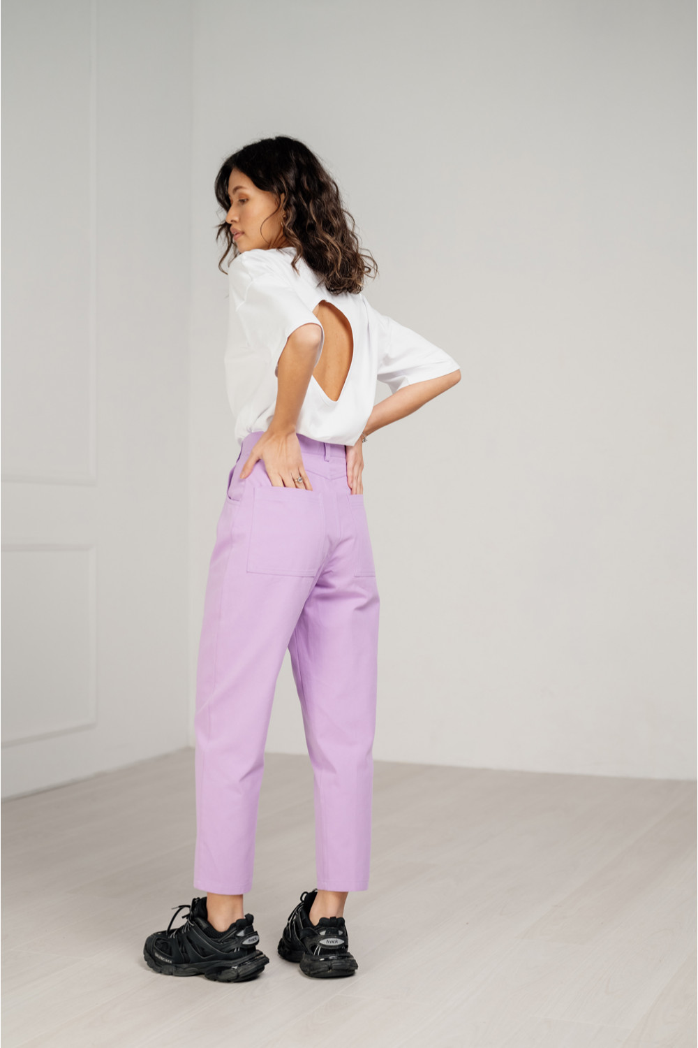 Брюки 6212 Лиловый