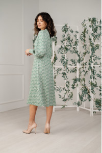 Платье 6222 Зеленый