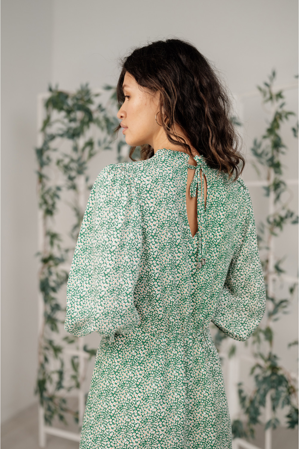 Платье 6222 Зеленый