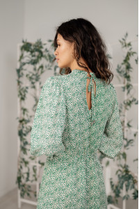 Платье 6222 Зеленый