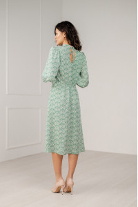 Платье 6222 Зеленый