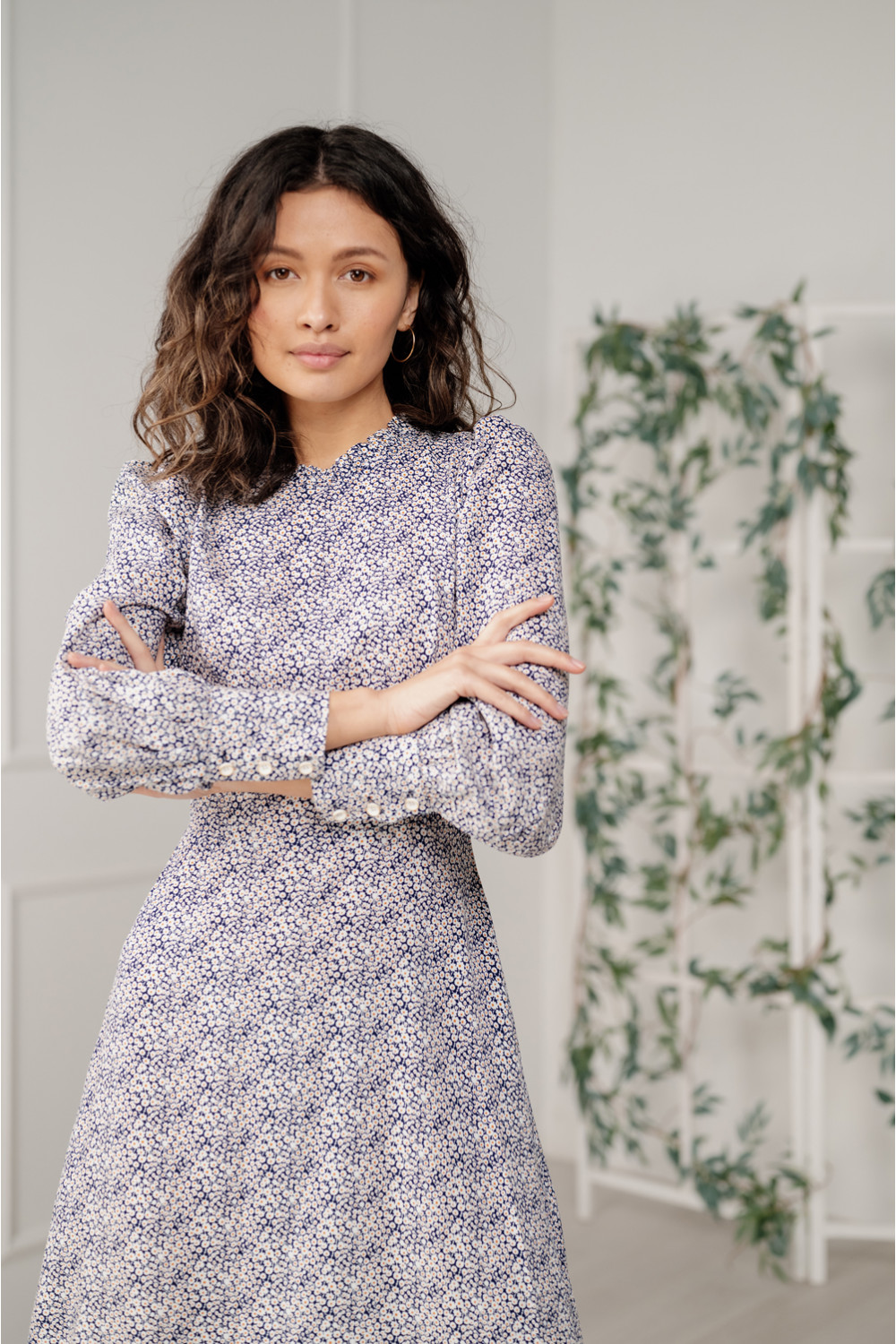 Платье 6222 Синий