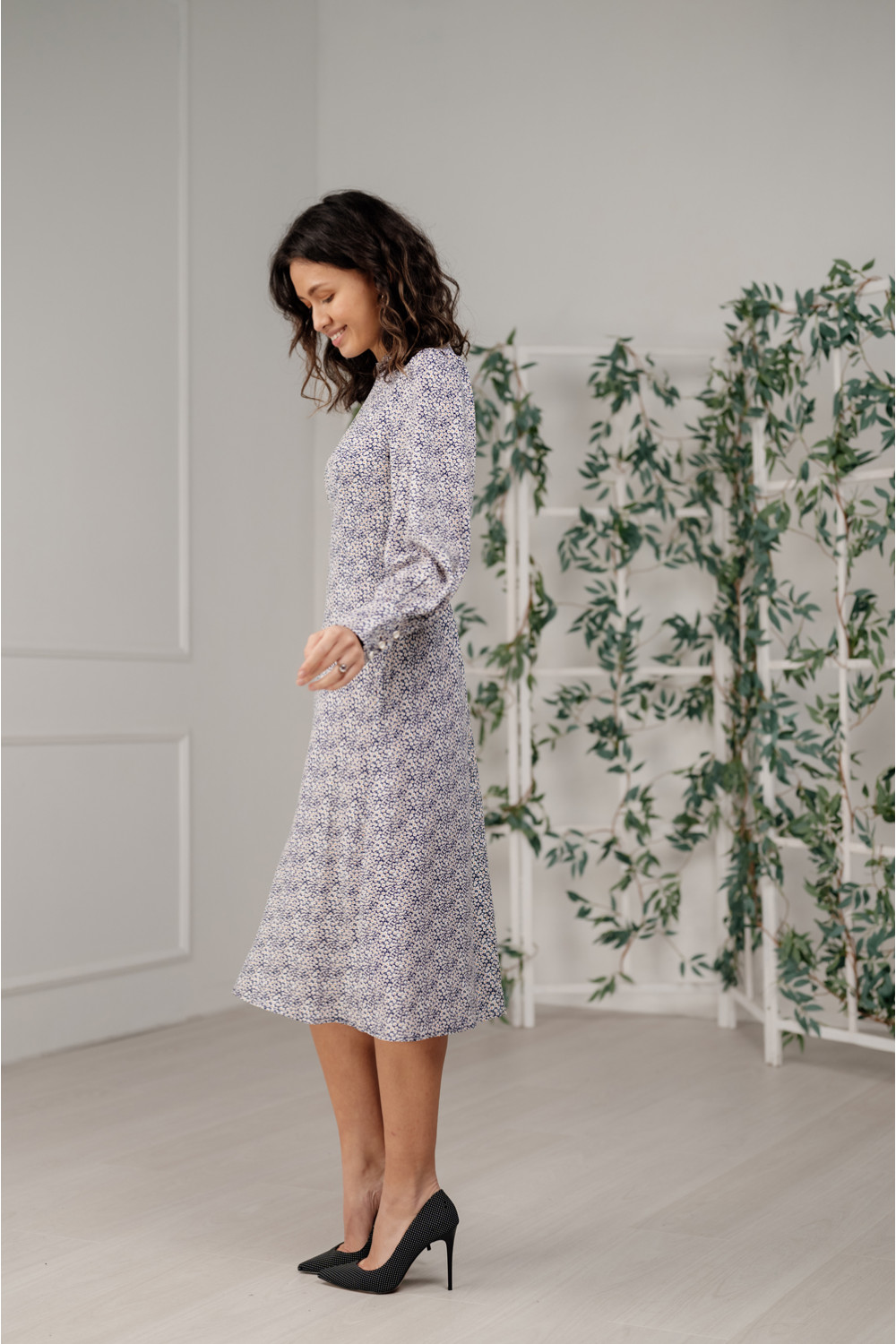 Платье 6222 Синий