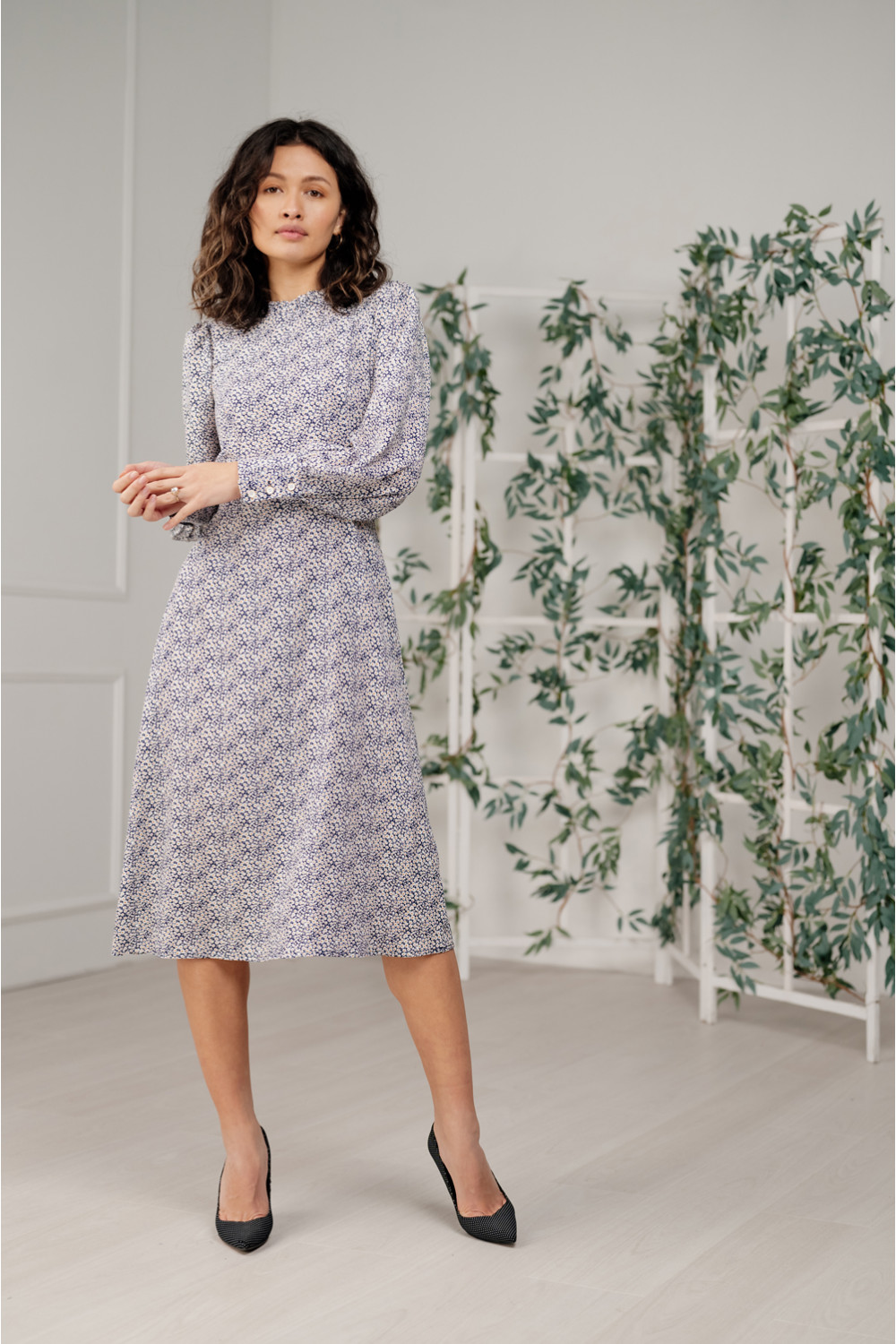 Платье 6222 Синий