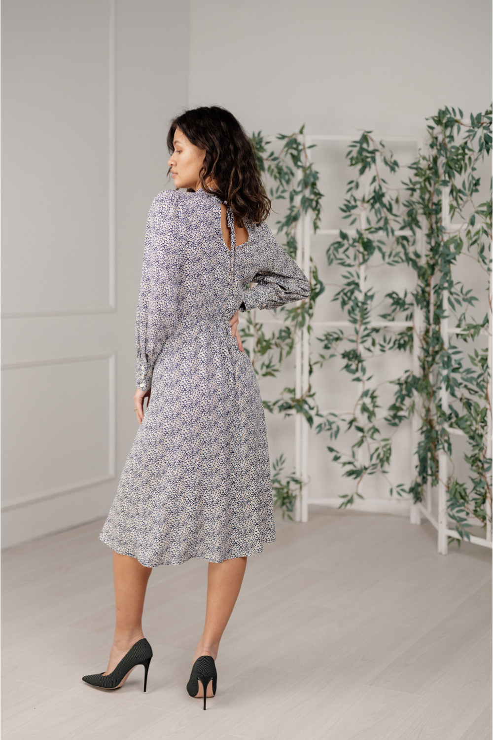 Платье 6222 Синий