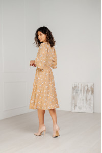 Платье 6236 Бежевый