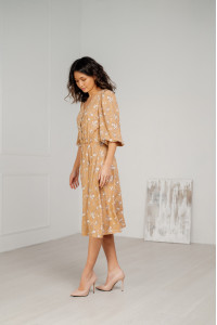 Платье 6236 Бежевый