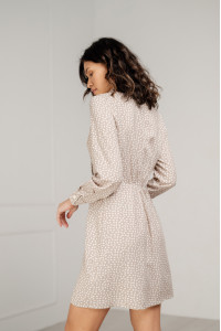 Платье 6415 Бежевый