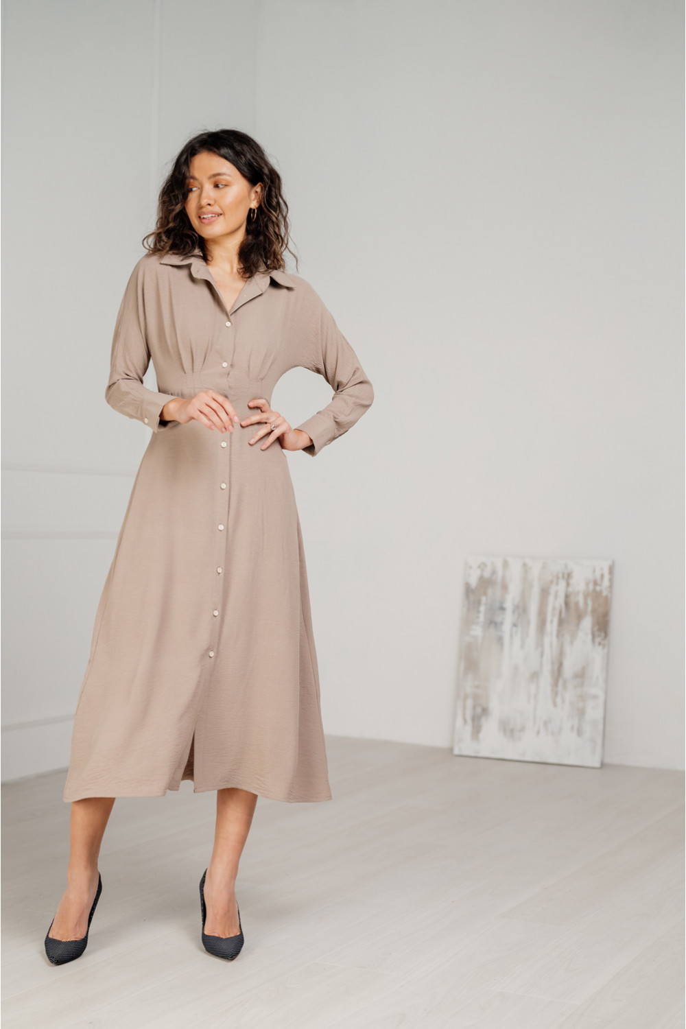 Платье 6418 Мокко