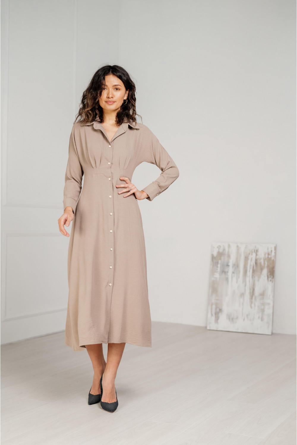 Платье 6418 Мокко