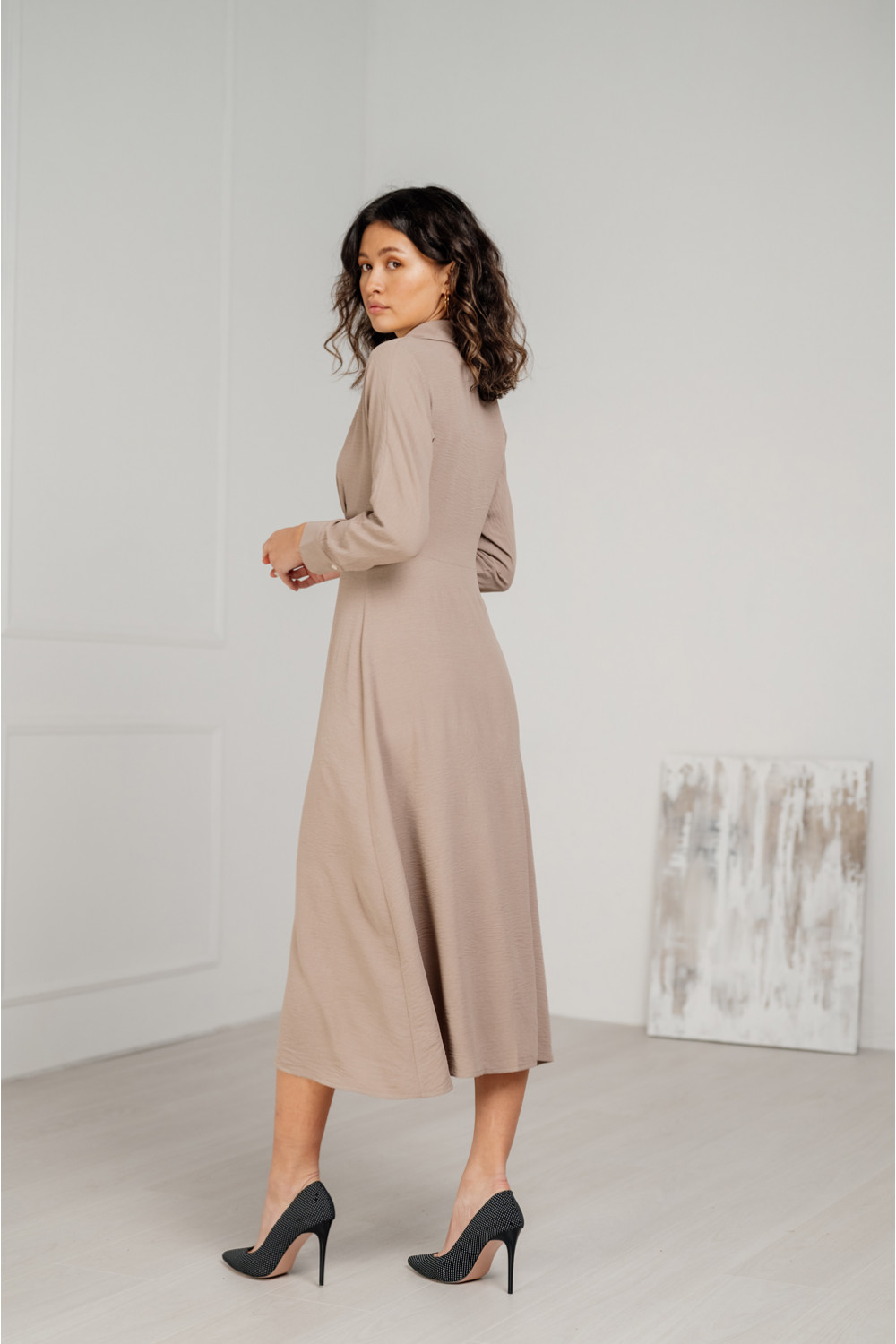 Платье 6418 Мокко