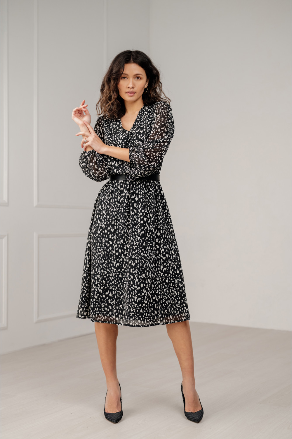 Платье 6419 Черный