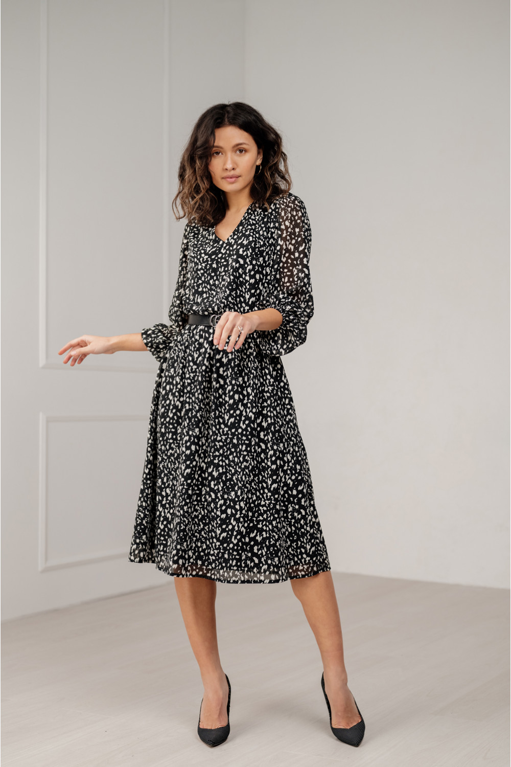 Платье 6419 Черный