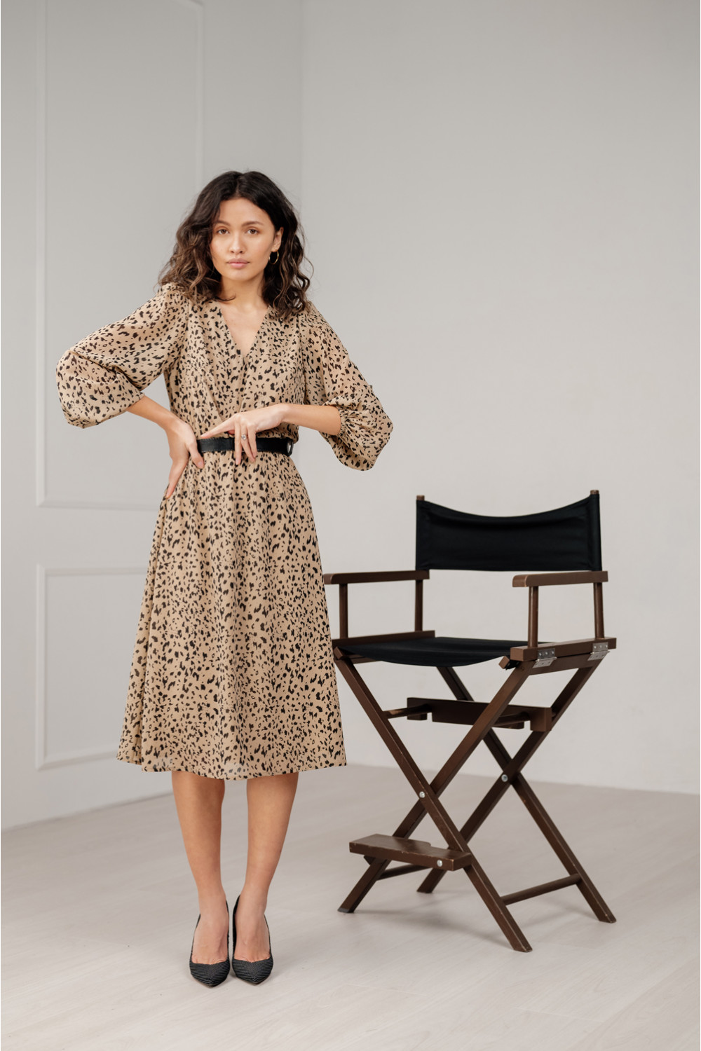 Платье 6419 Бежевый