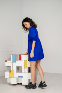 Платье 6421 Электрик