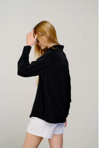 Блуза 6403 Черный