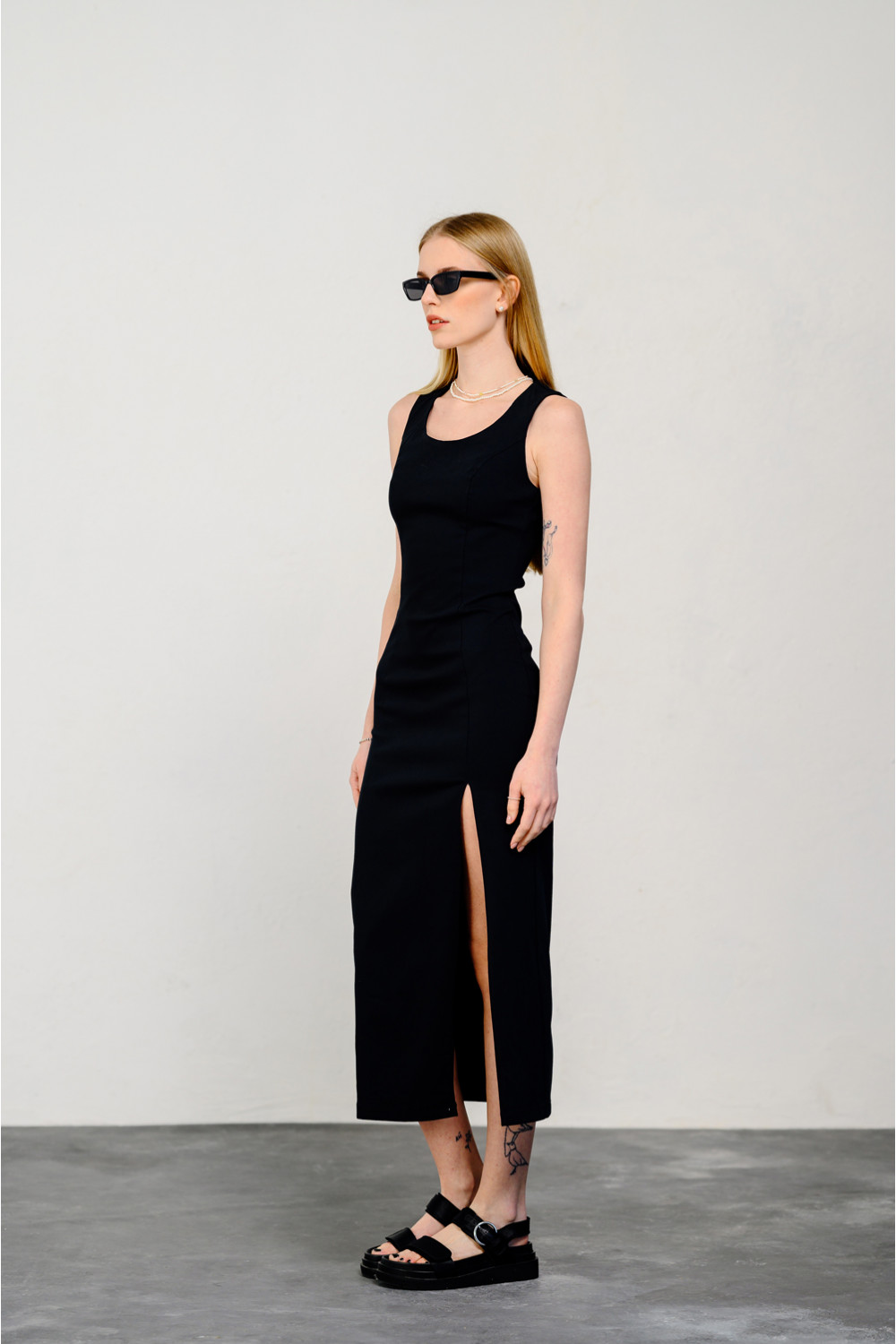 Платье 6408 Черный