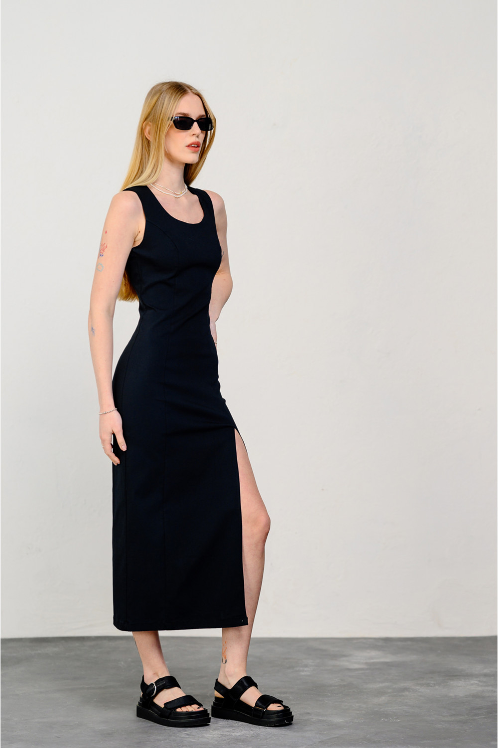 Платье 6408 Черный