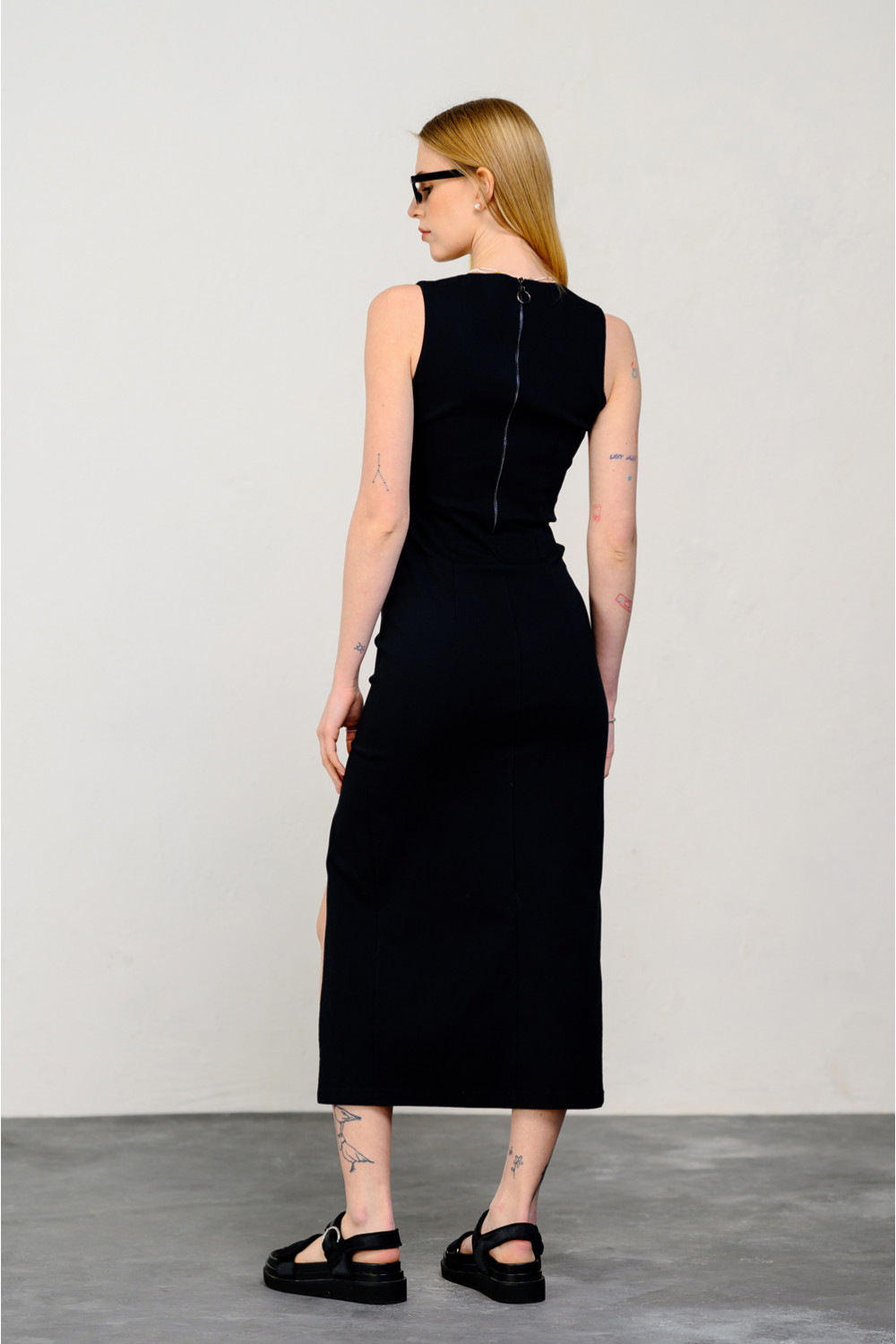 Платье 6408 Черный