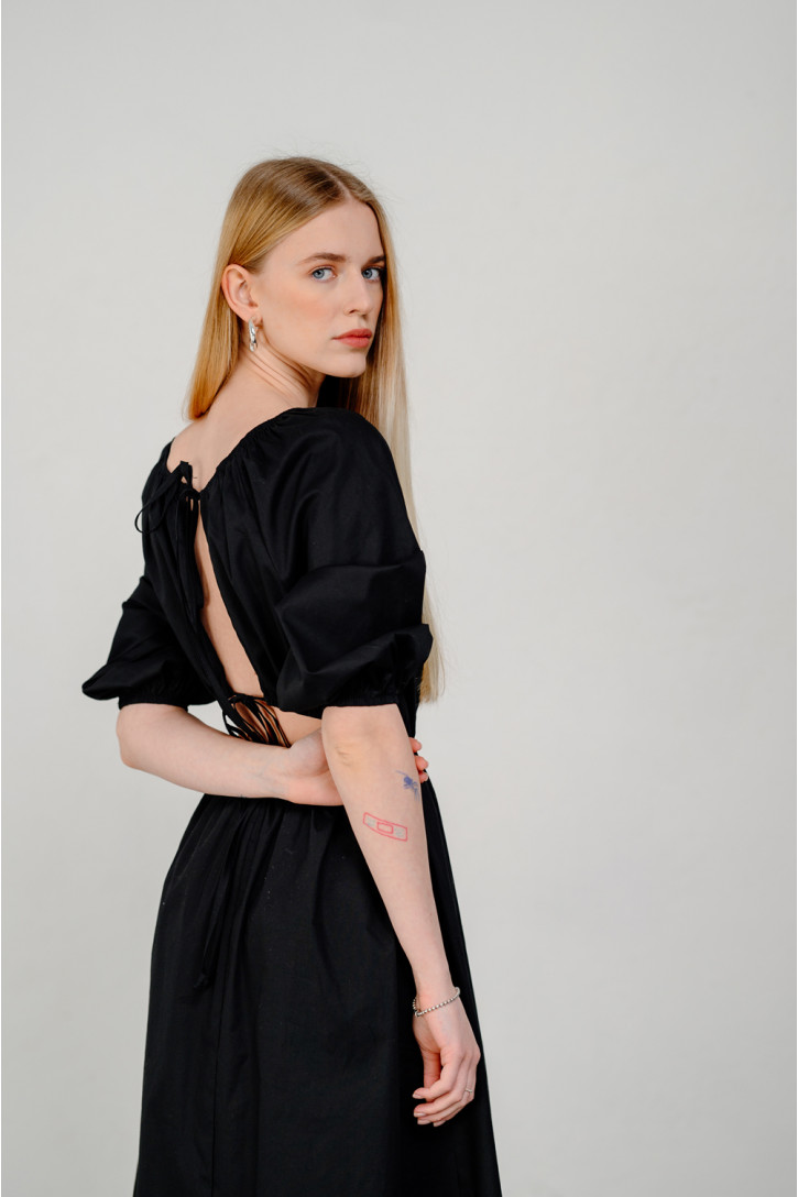 Платье 6422 Черный