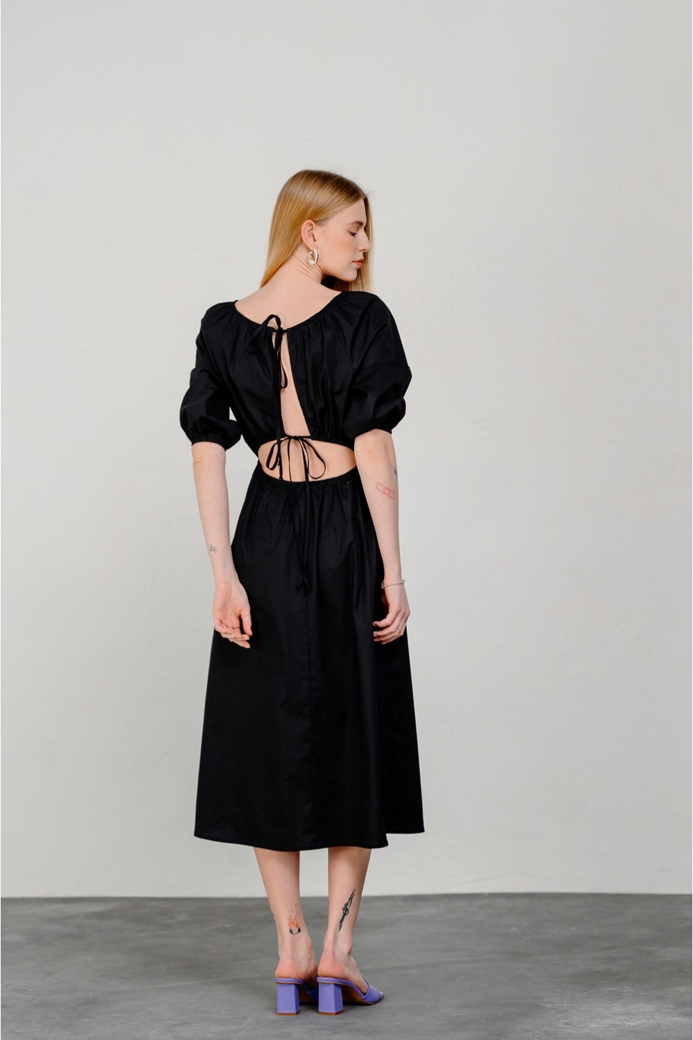 Платье 6422 Черный