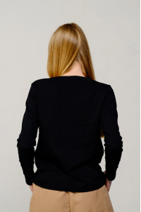 Лонгслив 6423 Черный