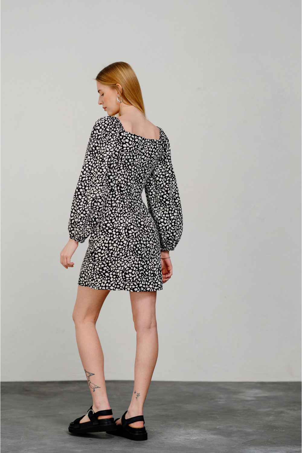 Платье 6424 Черный