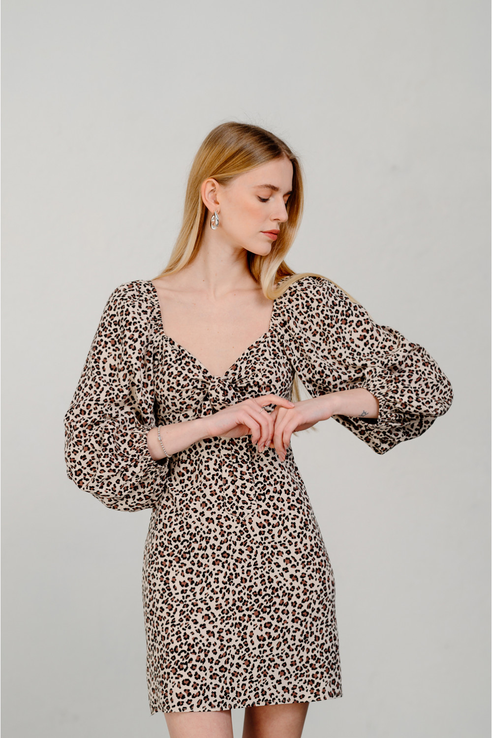 Платье 6424 Бежевый