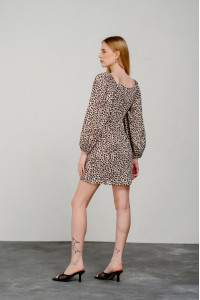 Платье 6424 Бежевый