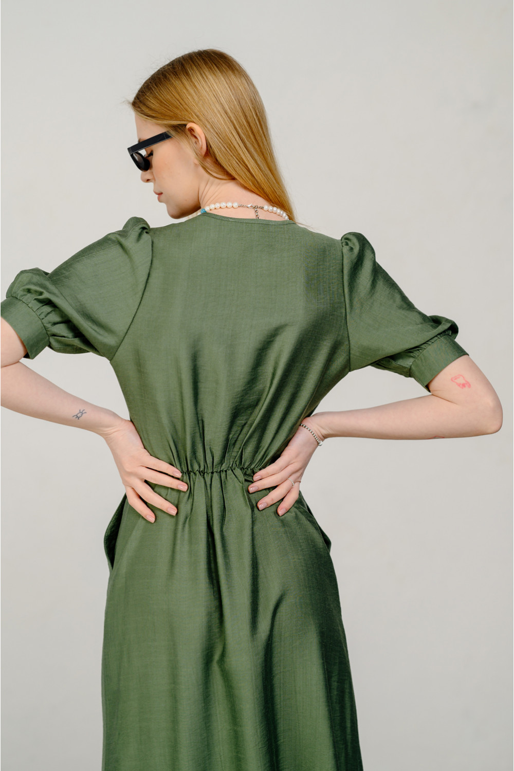 Платье 6426 Зеленый