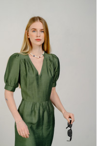 Платье 6426 Зеленый