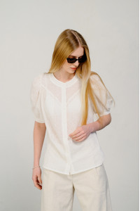 Блуза 6431 Молочный