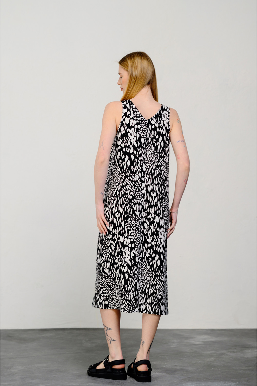 Платье 6432 Черный