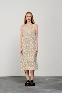 Платье 6432 Бежевый