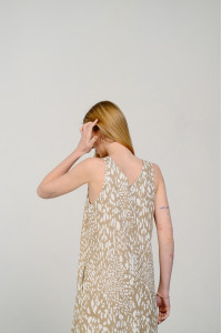 Платье 6432 Бежевый